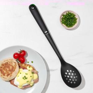 Oxo Goodgrips Silicone Slotted Spoon Peppercorn